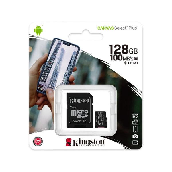 Memoria MicroSD kingston Canvas 128GB