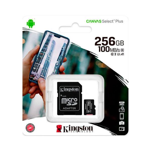 Memoria MicroSD kingston Canvas 256GB