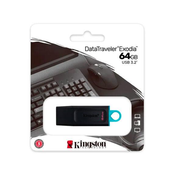 Memoria USB Kingston Datatraveler Exodia 64GB