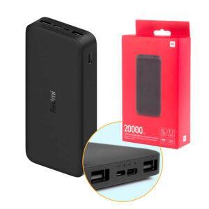 POWER BANK REDMI 20000 MAH CARGA RÁPIDA NEGRO